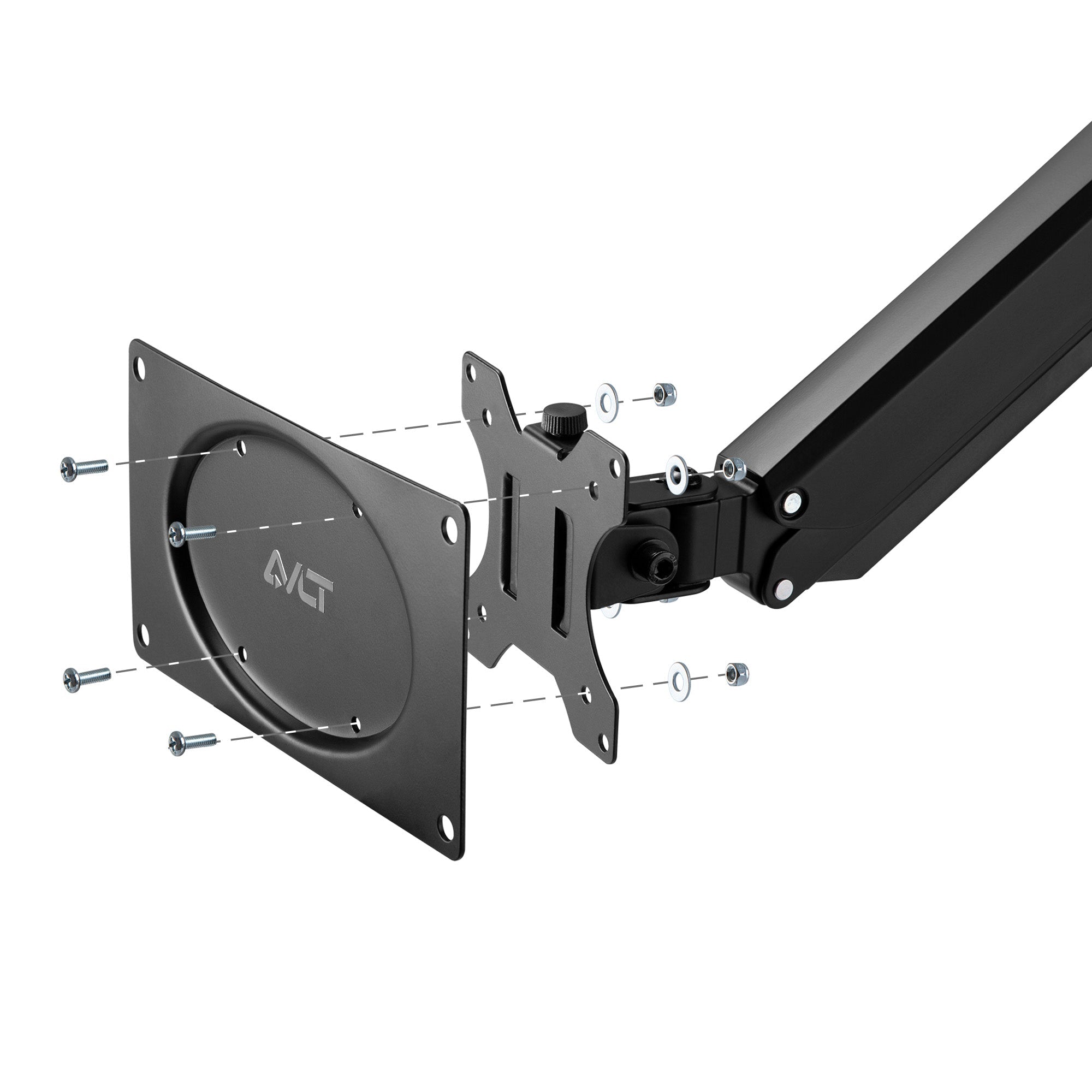 AVLT VESA 200 x 100 Extension Plate Adapter - Black