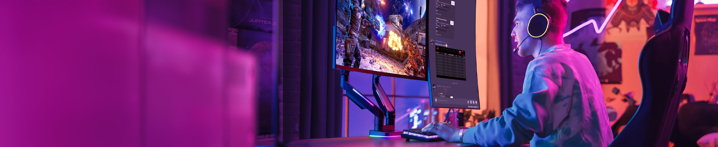 RGB Monitor Arm