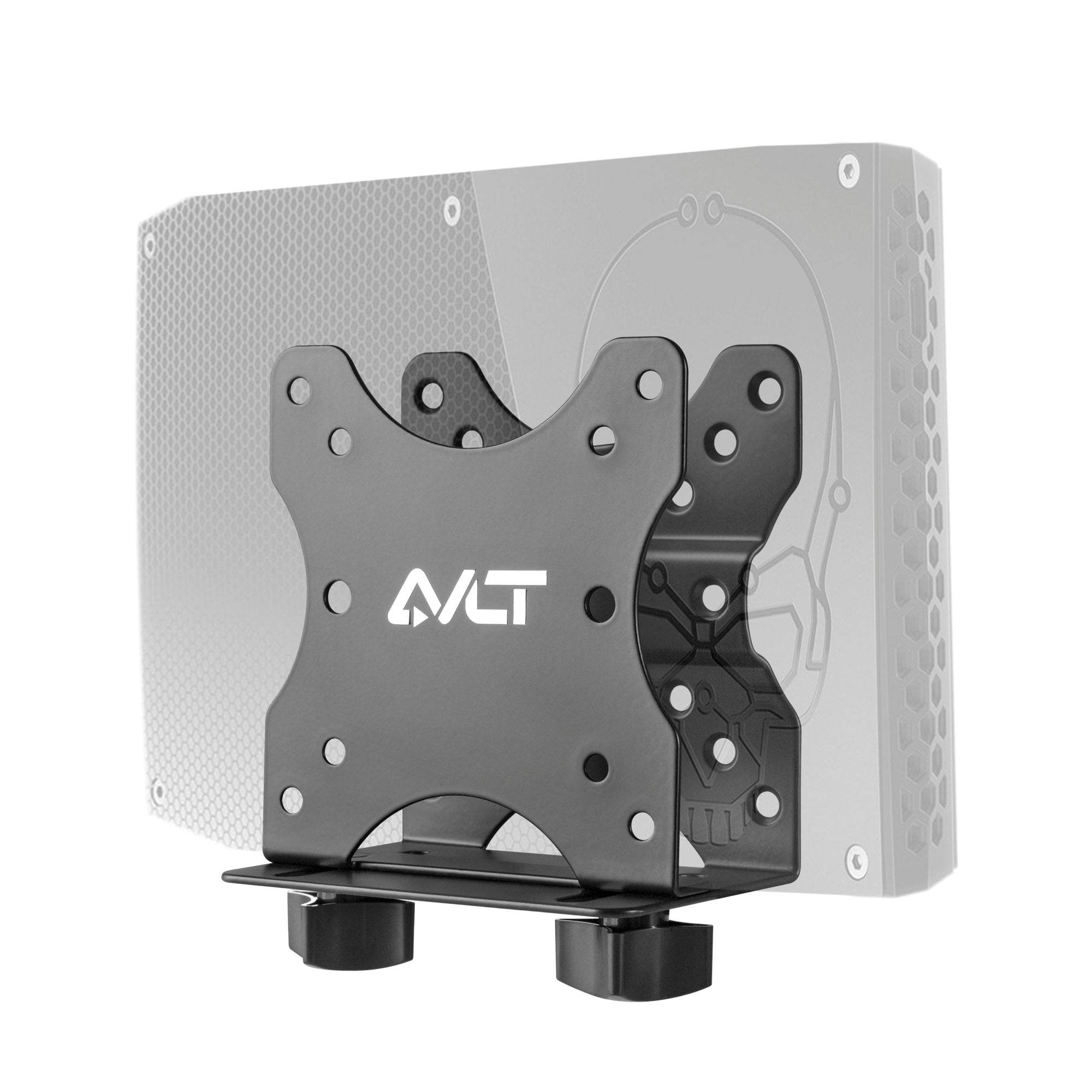 AVLT Thin Client VESA Mount for Intel NUC Mini PC - Black