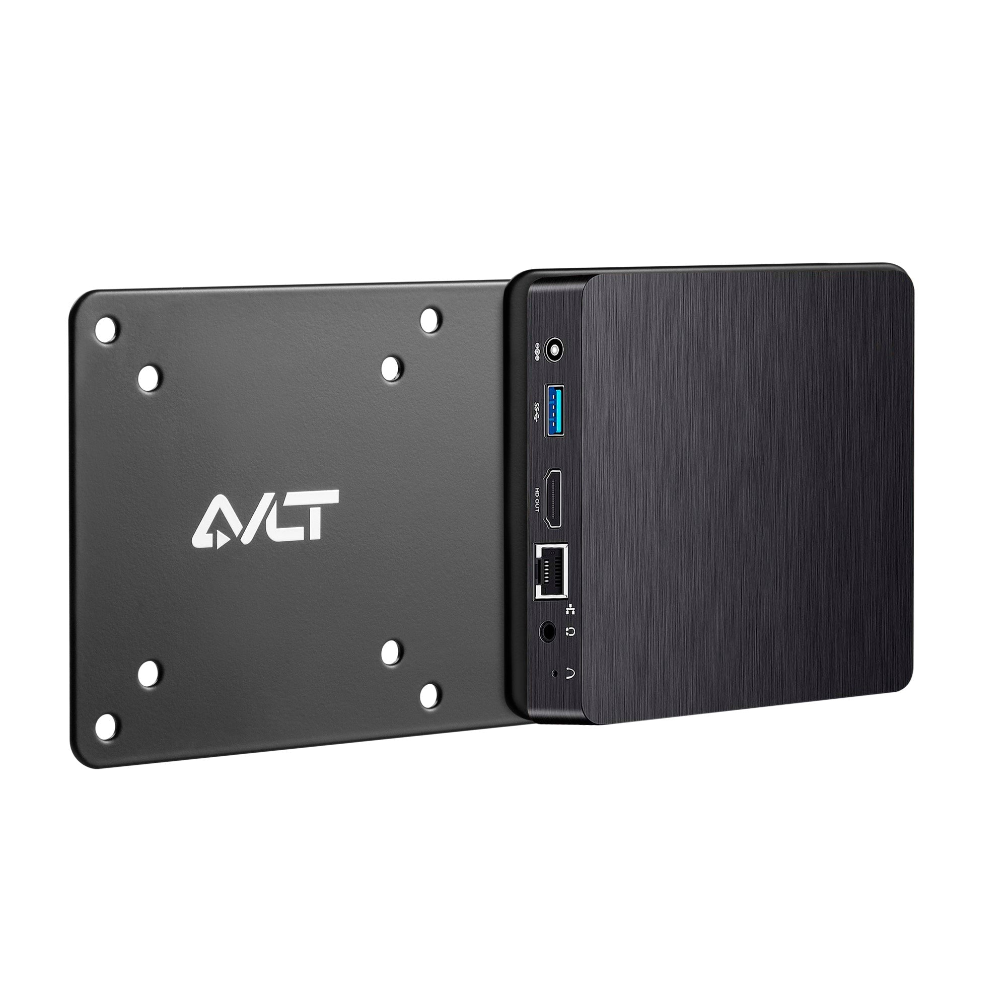 AVLT VESA Extension Plate Adapter for Intel NUC Mini PC - Black