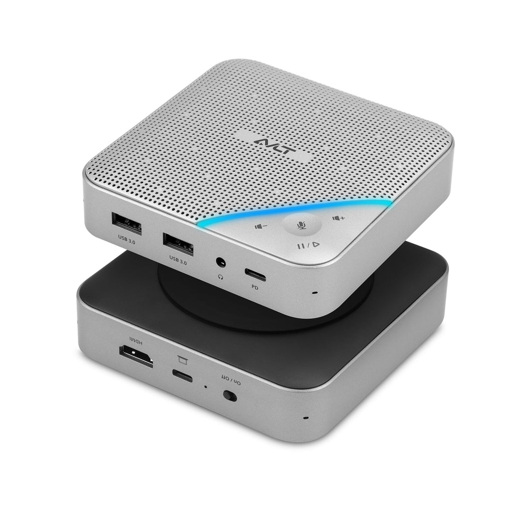 AVLT USB-C PD Media Hub Conference Speaker - Gray