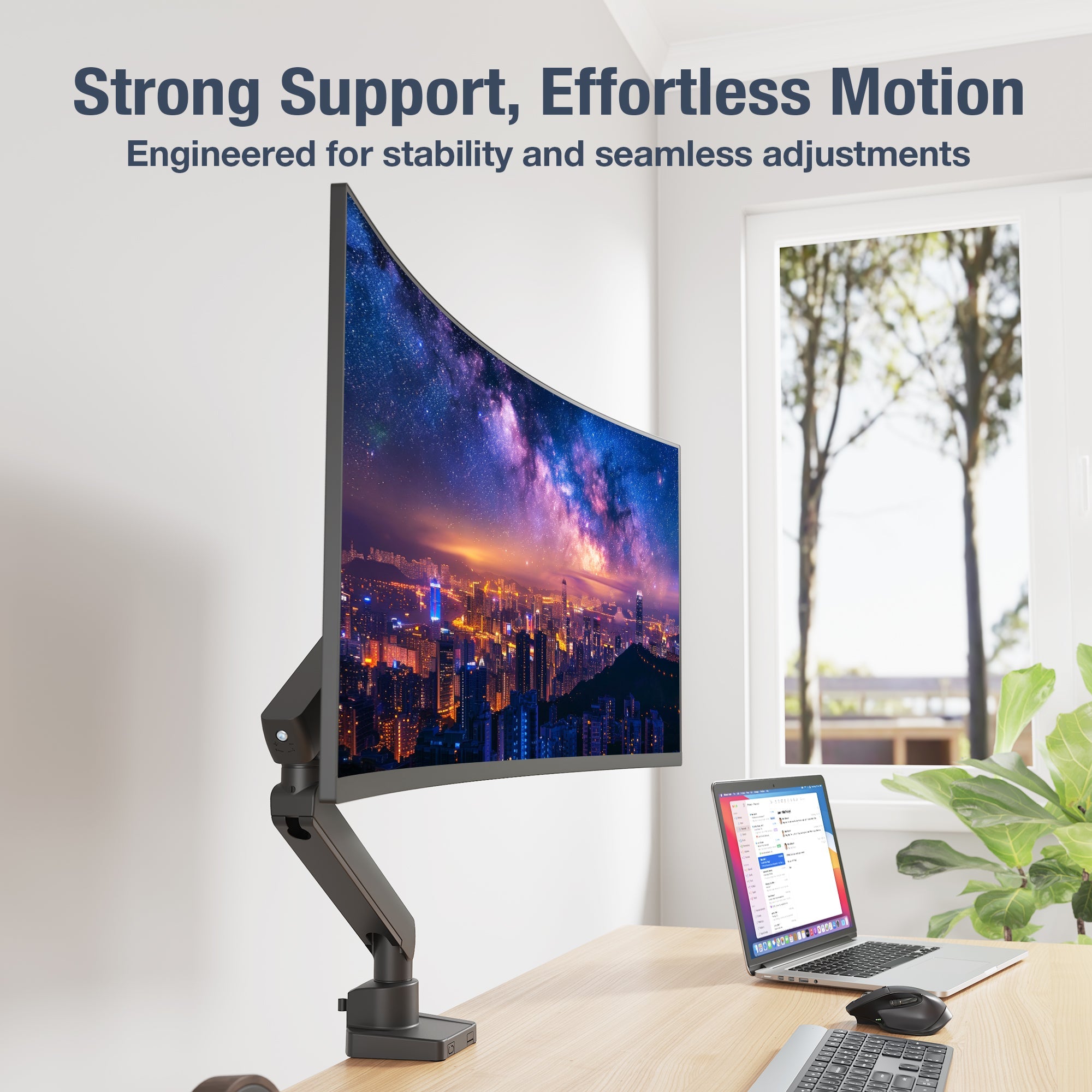 AVLT Single 26 lbs Monitor Desk Top Mount