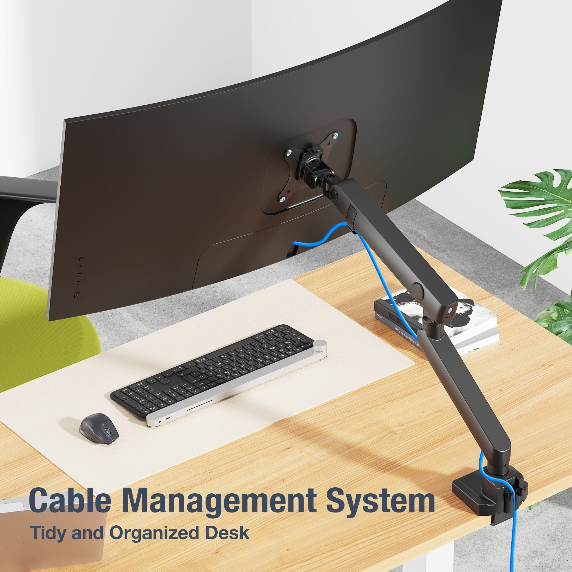 AVLT Single 26 lbs Monitor Desk Top Mount
