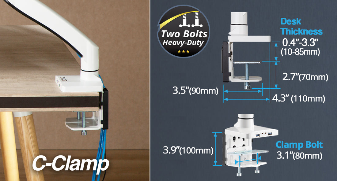 Heavy-Duty C-Clamp Mount 