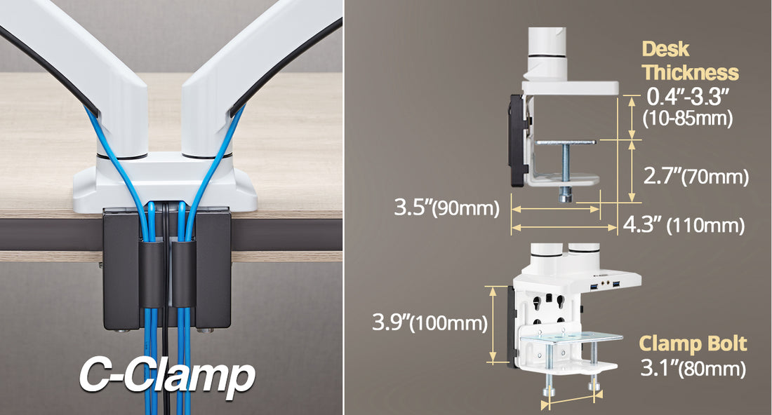 Heavy-Duty C-Clamp Mount 