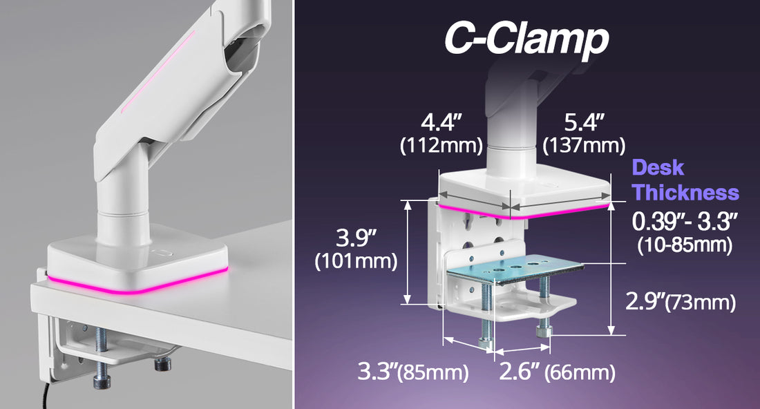 Heavy-Duty C-Clamp Mount 