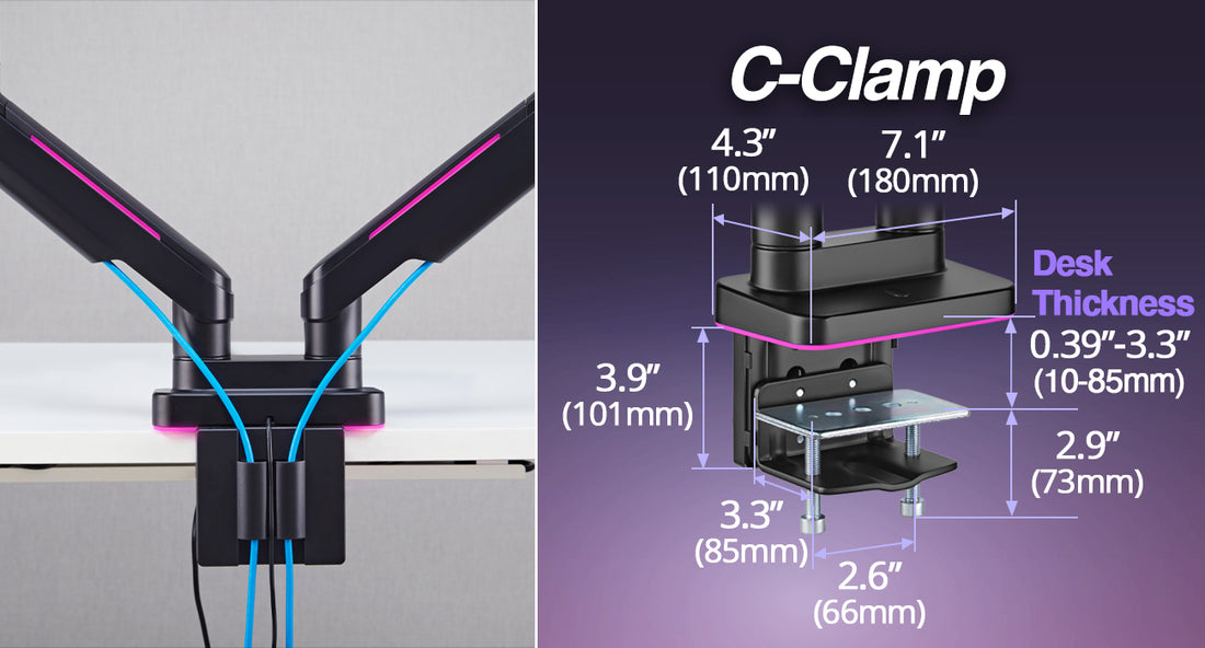 Heavy-Duty C-Clamp Mount 