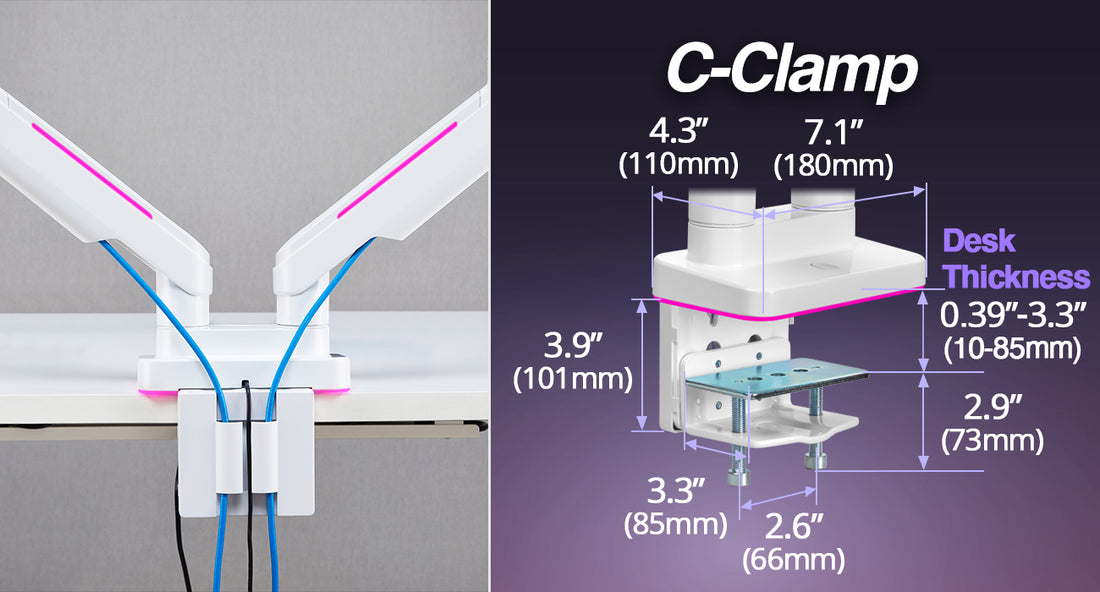 Heavy-Duty C-Clamp Mount 