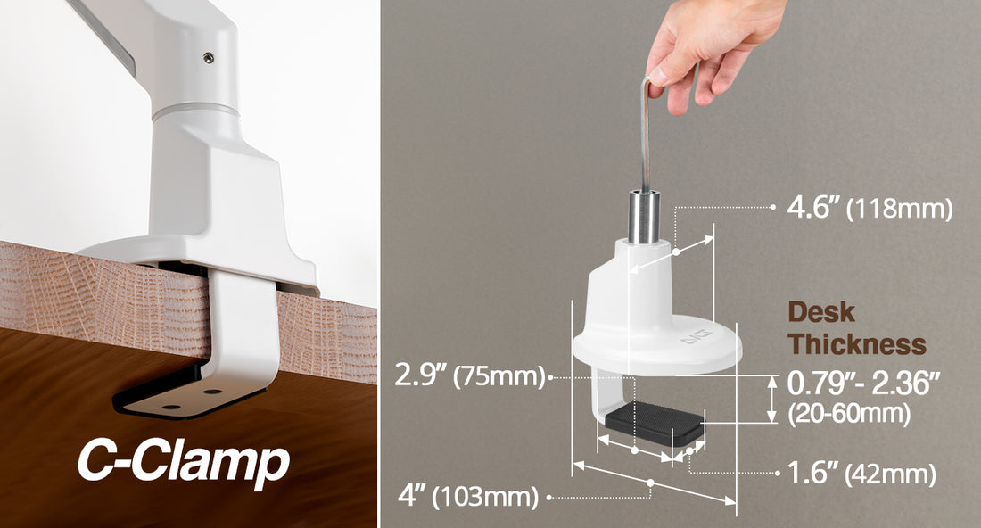 Top Mount C-Clamp 
