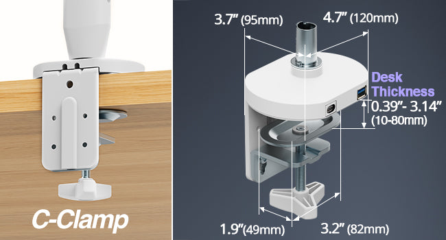 Heavy-Duty C-Clamp Mount 