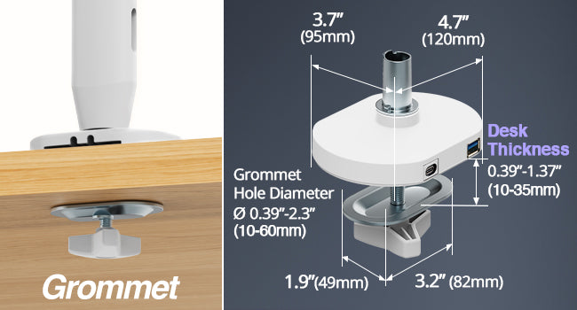 Heavy-Duty Grommet Mount 