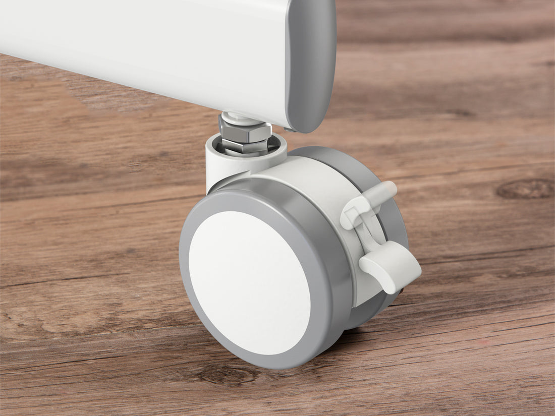 Smooth Casters With Brakes 