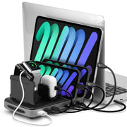 AceProAV 160W 6-Port USB-A/C Charging Station with PD3.1 - Black