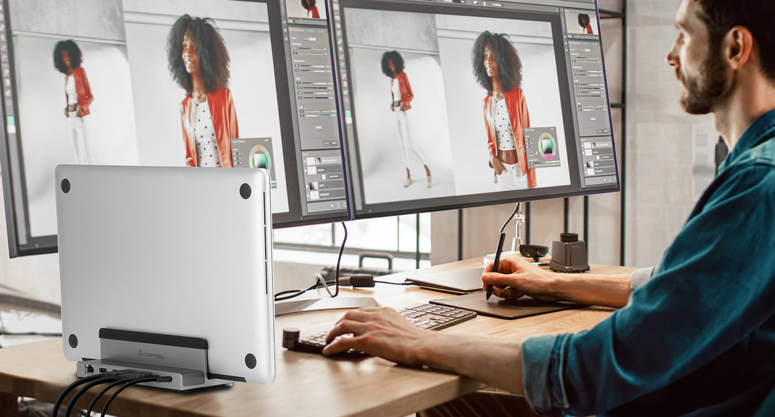 Save Desk Space & Keep Things Organized 