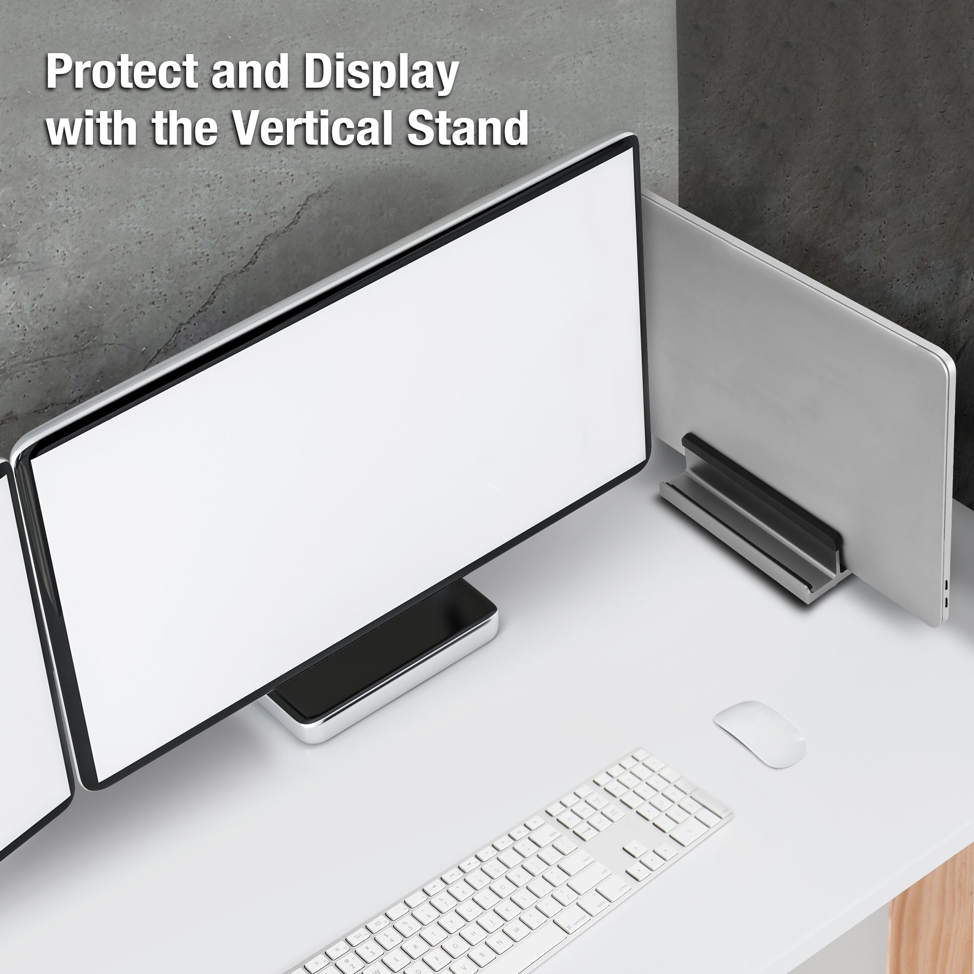 AceProAV 6 in 1 USB-C Laptop Stand with 8K Multitask Docking Station - Gray