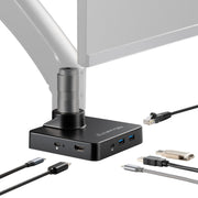 AceProAV 5 in 1 Multiport USB-C Single Mount Dock - Black