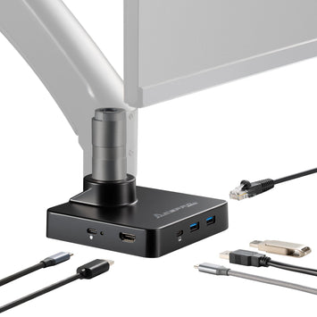 AceProAV 5 in 1 Multiport USB-C Single Mount Dock - Black