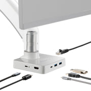 AceProAV 5 in 1 Multiport USB-C Single Mount Dock - White
