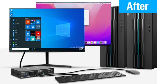 Dual USB 2.0 Ports 